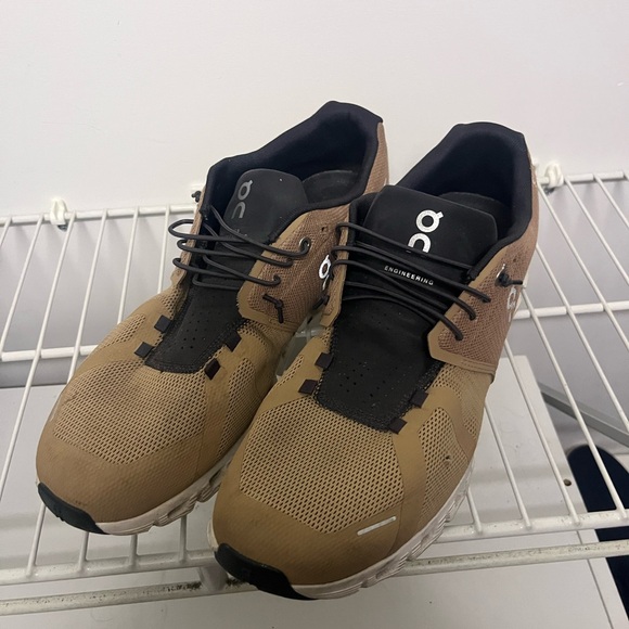 On Running Other - On Cloud Running Men's Athletic Shoes in Brown and Black